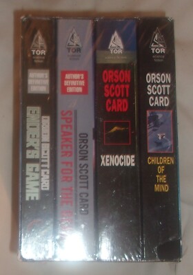 ORSON SCOTT CARD THE ENDER QUARTET TO BOOKS BOX SET IN NEW CONDITION