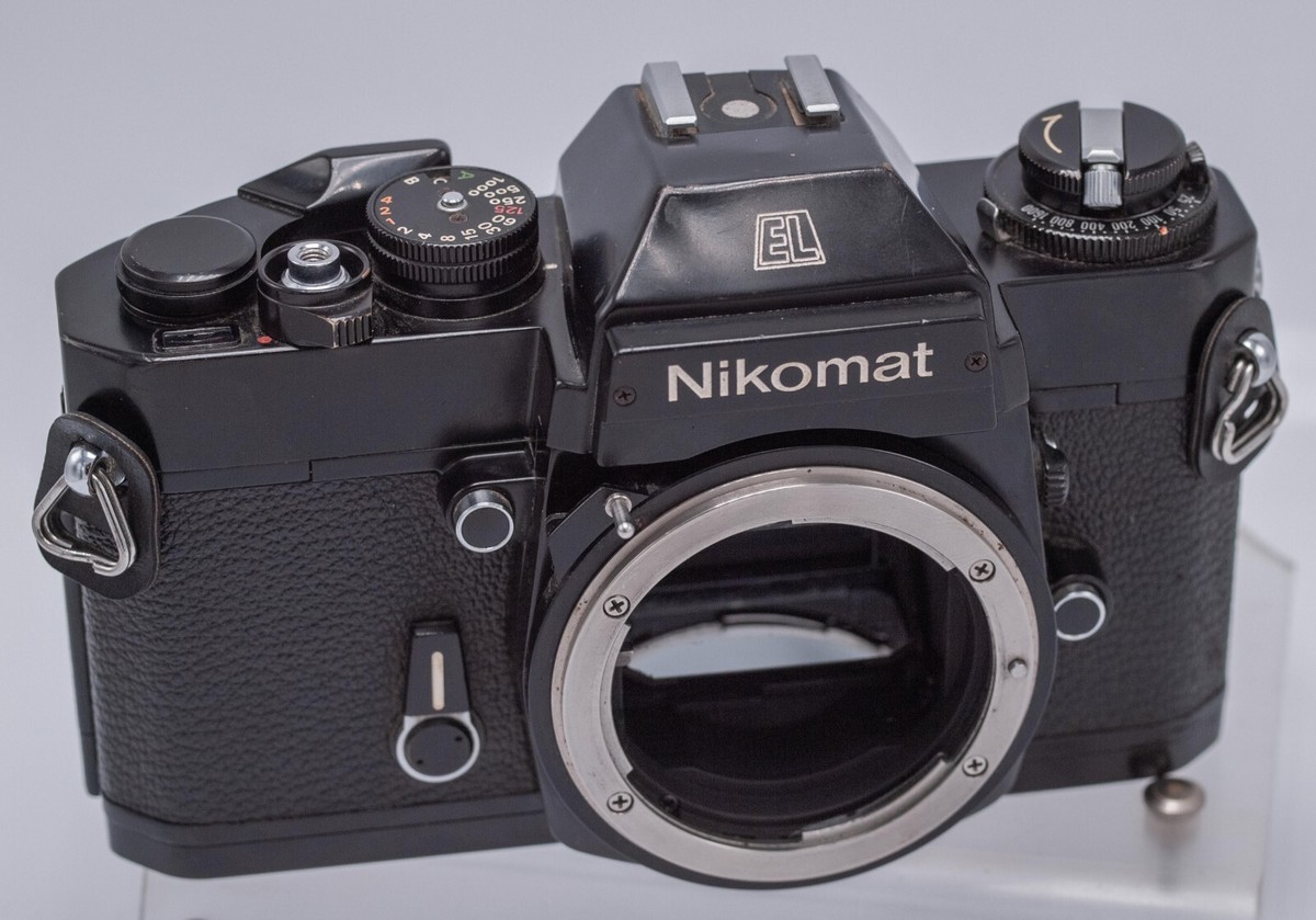Nikon Nikomat (Nikkormat) EL W ELW Black 35mm Film SLR