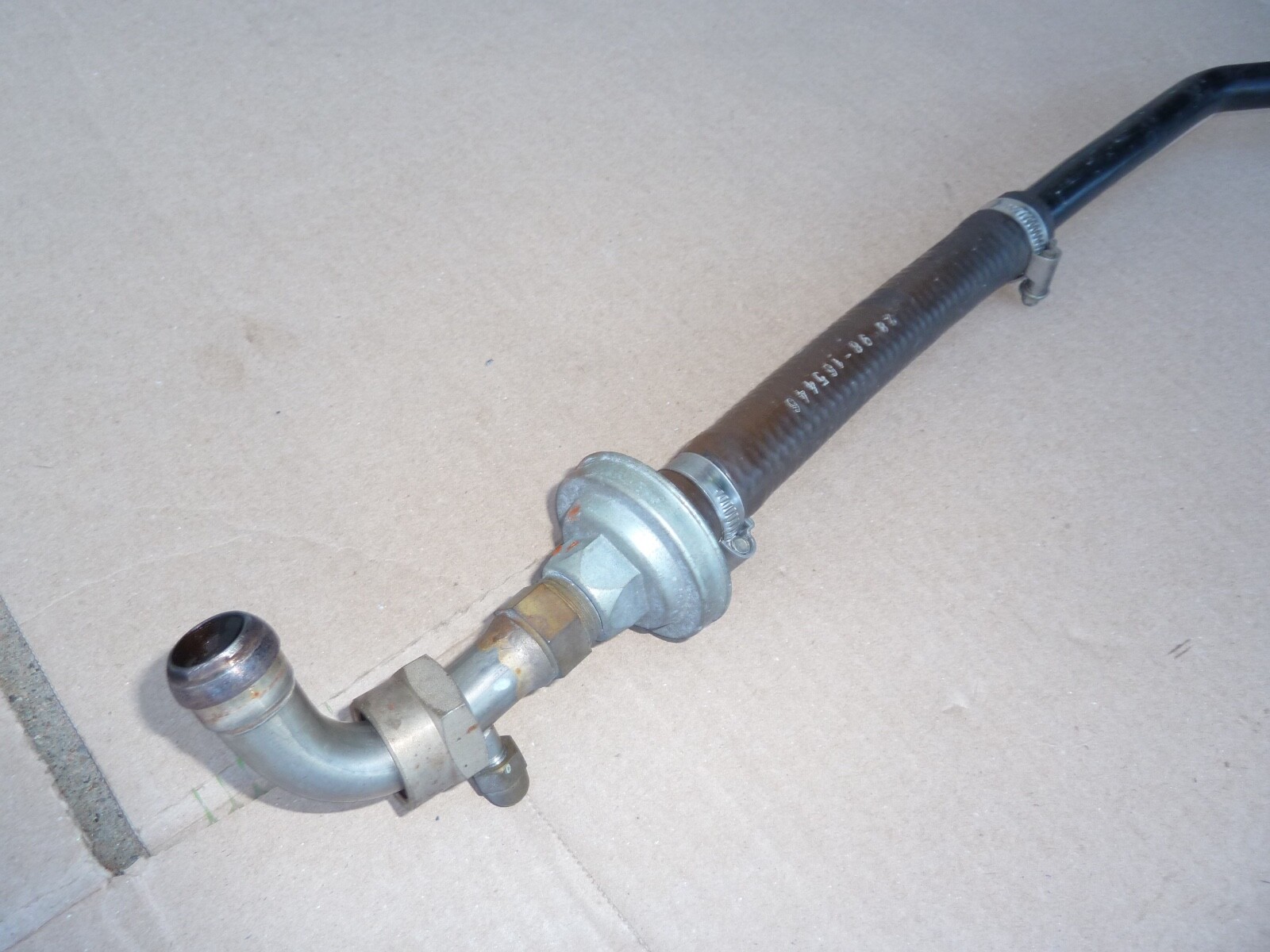 Ferrari 355 EGR OEM Engine Crankcase Secondary Air Valves w Hoses F355 F1 Valve
