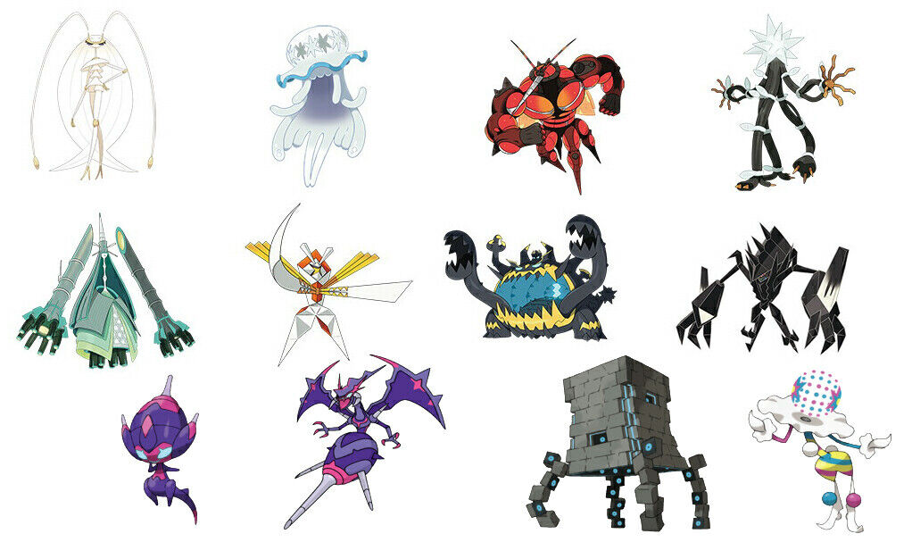 ALL SHINY ULTRA BEASTS IN POKEMON SUN AND POKEMON MOON! 