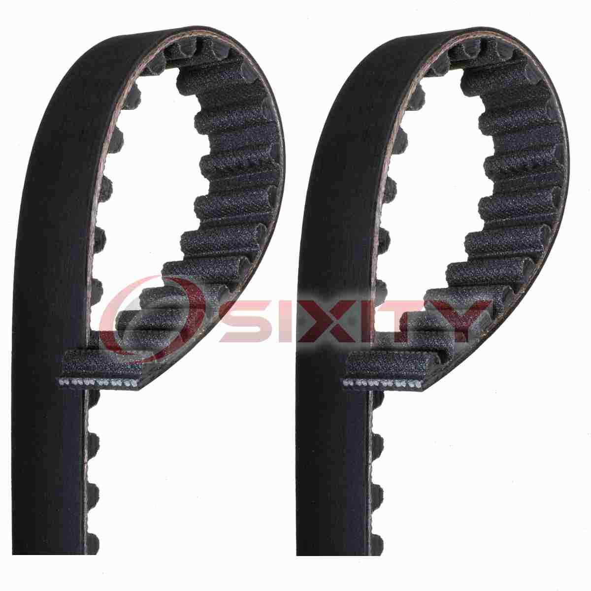 【トリニダード】
ヒューゴ ヒューゴ・リョンモデル 2BA 2 pc Gates Engine Timing Belts for Honda GL1500A Gold Wing