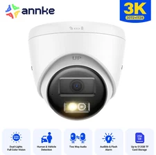 ANNKE 3K 5MP PoE Security IP Camera Two Way Audio Outdoor AI Color Night CT500