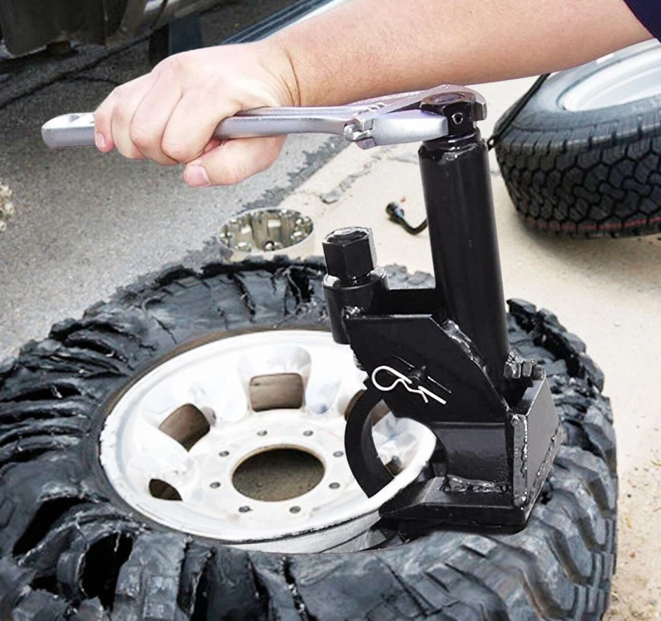 Universal Manual Tire Change Tool Bead Breaker Adjustable Hammer Tire Changer - Image 2 of 4