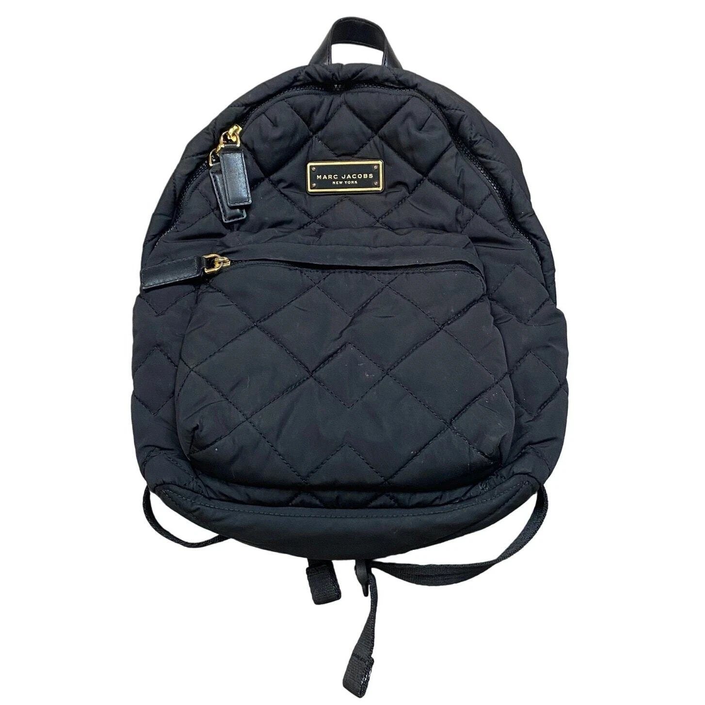 Marc Jacobs Quilted Backpack Daypack Purse Preppy