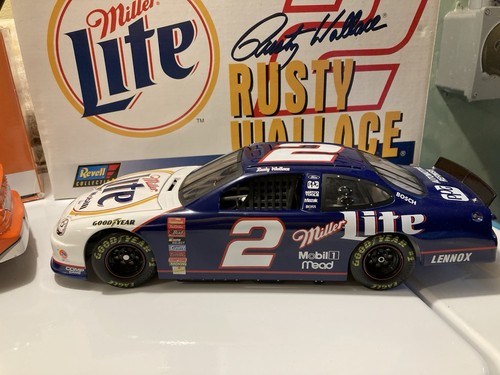 Two Revell 1/18 diecast NASCAR vehicles Rusty Wallace and Tony Stewart - Picture 3 of 7