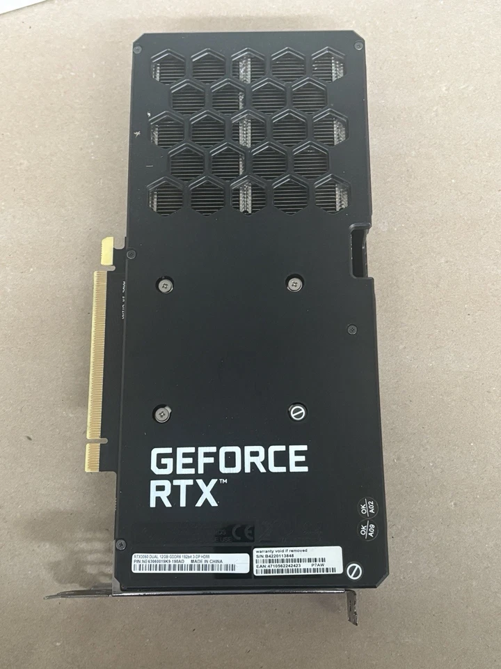 Palit GeForce RTX 3060 Dual 12GB GDDR6 Scheda Grafica - Immagine 2 di 4