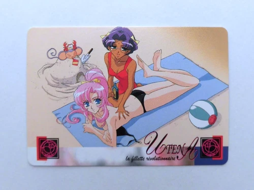 Revolutionary Girl Utena card Tenjou Utena Himemiya Anthy 7  /