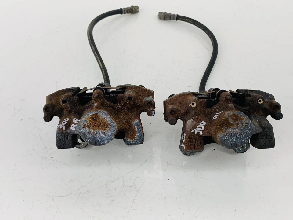 09-11 MERCEDES BENZ SLK300 RWD ЗАДНИЙ ПРАВЫЙ И ЛЕВЫЙ БОКОВОЙ ТОРМОЗ СУППОРТ КОМПЛЕКТ ИЗ 2 OEM - Изображение 2 из 4