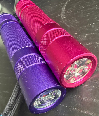 Convoy S2+ Triple LED custom builds  -Purple:3x SST-20 + Pink: 3x XP-L HI 18650