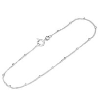 Armband 925 Sterling Silber 19Cm Panzerkette Mit Kugeln Damen Armkette Fein Fein