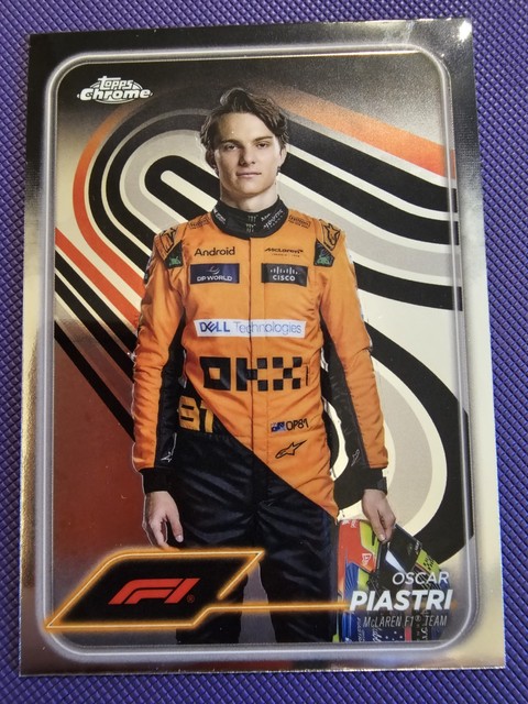 2024 Topps Chrome Formula 1 #8 Oscar Piastri