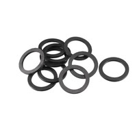 10 StüCk Gummi Unterlegscheiben 40 Mm AußEndurchm. 30 Mm Innendurchm. 3 Mm Dicke