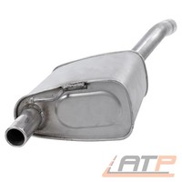 EndschalldÄMpfer Auspuff SchalldÄMpfer FÜR Ford Focus 1 1.6 16V BJ 98-04