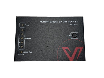 AV Access 4K HDMI SWITCHER 5x1 With HDCP2.2