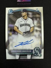 2025 Bowman Draft Kade Anderson 1st Bowman Chrome Prospect Autograph -LYQ