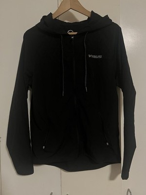 Virus Intl CO22 Men s AirFlex Zip Jacket Black Size Small