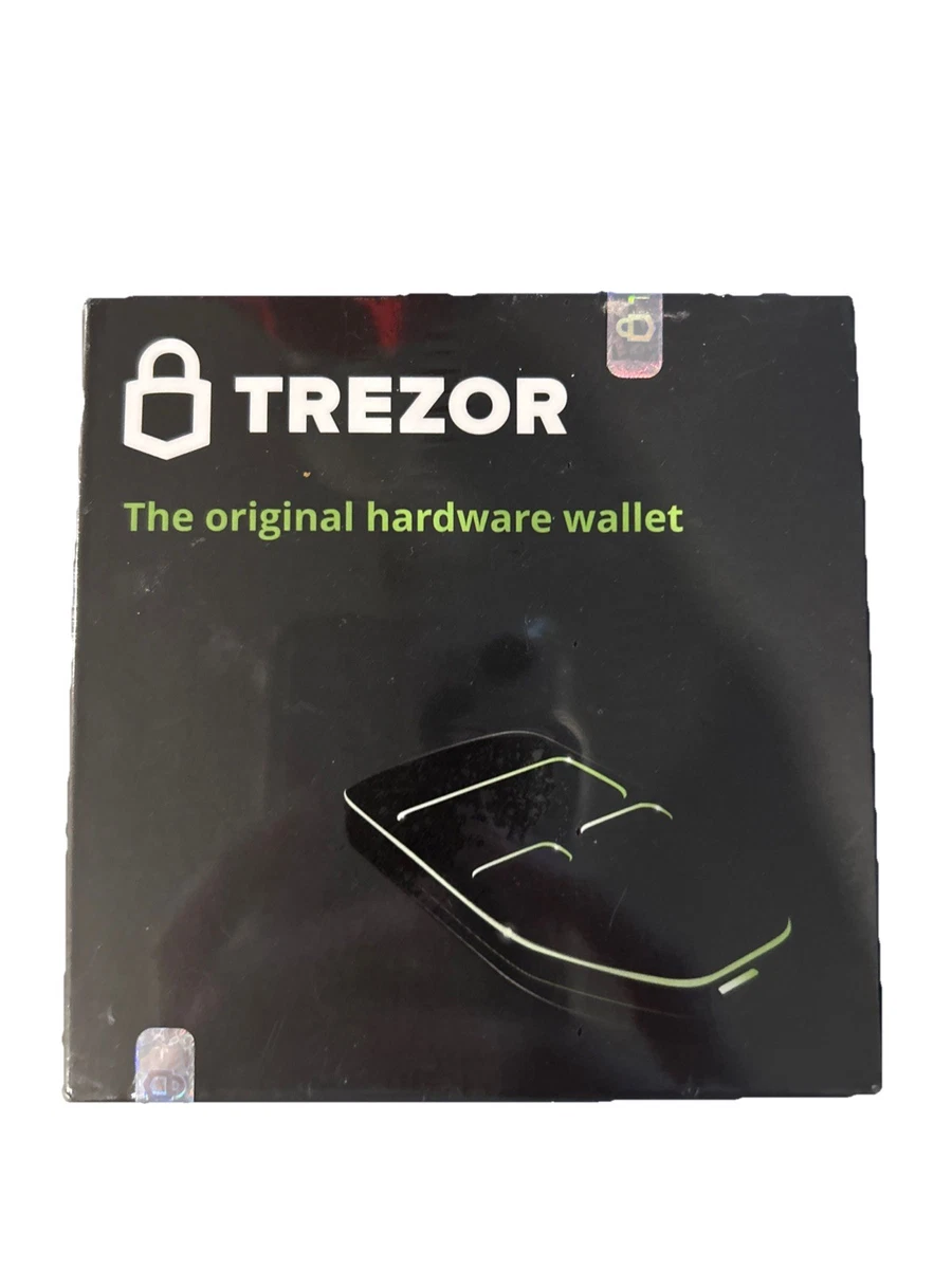 Trezor One Hardware Wallet - Black - Brand New | eBay