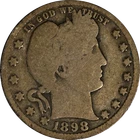 1898-O Barber Quarter