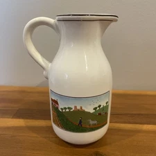 Villeroy & Boch Design Naif Laplau Vinegar/Oil Cruet (no lid)  Country Vintage