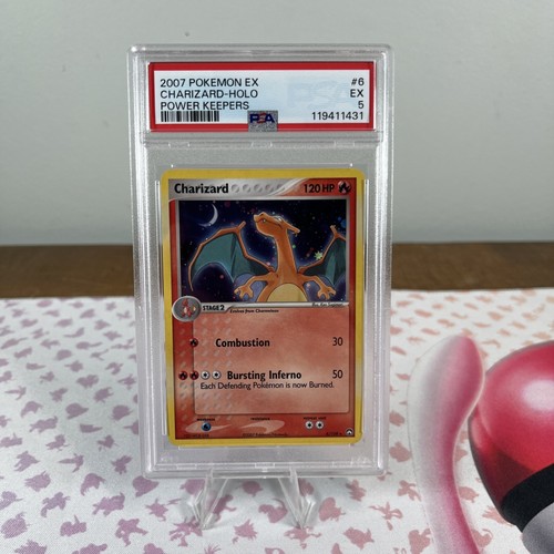 Charizard graded PSA 5 for sale on eBay