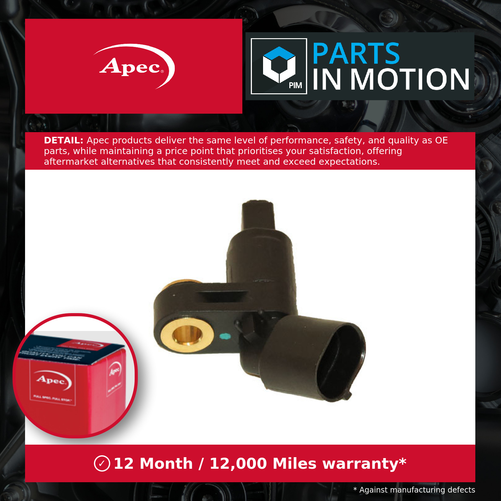 For SEAT AROSA 6H1 1997 to 2004 ABS SENSOR - Image 10