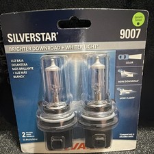 Sylvania 9007 Silverstar Halogen Headlight Bulbs 2-pack New Sylvania 9007 Silverstar Halogen Headlight Bulbs 2-pack New