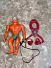 Vintage 1981 Beast Man MOTU Action Figure He-Man Complete With Red Variant