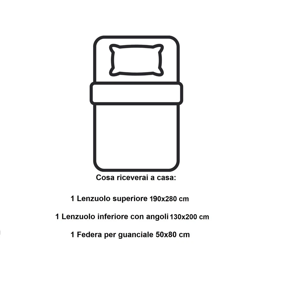 Completo Lenzuola Una Piazza e Mezza di Caleffi in Cotone Art. Mongolfiere - Immagine 4 di 4