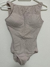 Chacott Nela Leotard Ballet Tutu Sleeveless Floral Gray Size