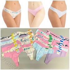 Women's Reseller Wholesale Bundle Lot 40 Pc Underwear Seamless Thongs Small - XL