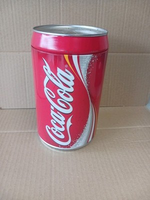 COCA COLA Money Bank Coin Bank Metall DOSE 7'' Retro, Man Cave