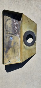Vintage Brass Wrap Around Mushroom Draft Beer Tower Drip Tray ONLY 21.5"Lx16. 5"