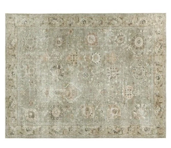 Home Decorators Area Rug 5.25'x7' Indoor Stain Resistant Washable Polyester Sage - Image 4 of 4