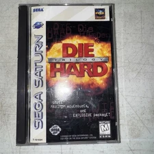 Die Hard Trilogy for Sega Saturn With Manual CIB