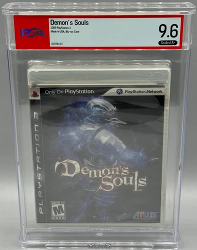Demon's Souls Sony PlayStation 3 PS3 Sealed New PSA 9.6 A+ Graded NOT WATA Atlus