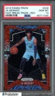 2019-20 Panini Prizm Red Fast Break #249 Ja Morant RC Rookie /125 PSA 10