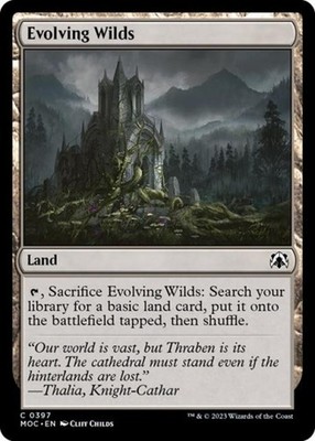 Evolving Wilds - MOC MTG - Light Play