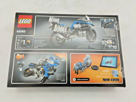 LEGO 42063 BMW R 1200 GS Adventure New MISB Sealed Technic Original Packaging EOL 42009