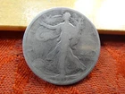 1917-D Reverse United States Walking Liberty Half Dollar 50c 90% Silver Coin