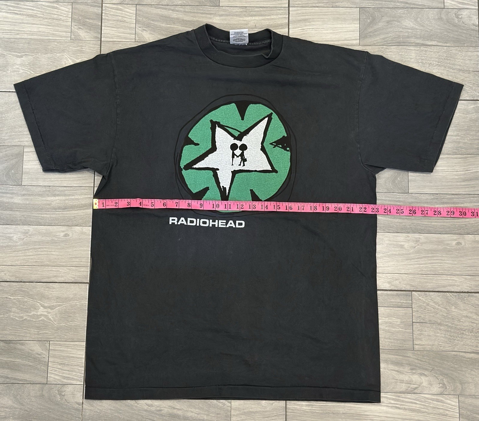 00s RADIOHEAD バンド Tシャツ Hail to the Thief RADIOHEAD vintage 2003 HAIL TO THE THIEF EUROPEAN TOU… - Gem