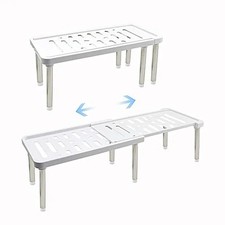 Retractable shelf, 1 piece, multifunctional storage rack, household items