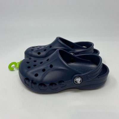 Crocs Kids Via Clog Navy C11 Little Kid Slip-On