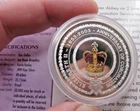 BULLION - 2003 Troy 1oz Capsuled Fine Silver 999 Proof Coin Royal Crown