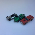 Vintage red line, hot wheel cars, three piece  ￼