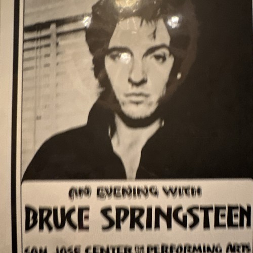 Bruce Springsteen 1978 Konzert Poster Randy Tuten 11x17 Berkeley Erstdruck neuwertig - Bild 6 von 8