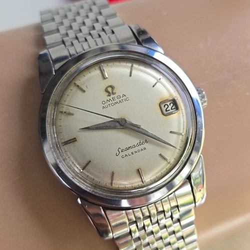 Vintage Omega Seamaster Calendar 2849-4 SC men's automatic watch 1956