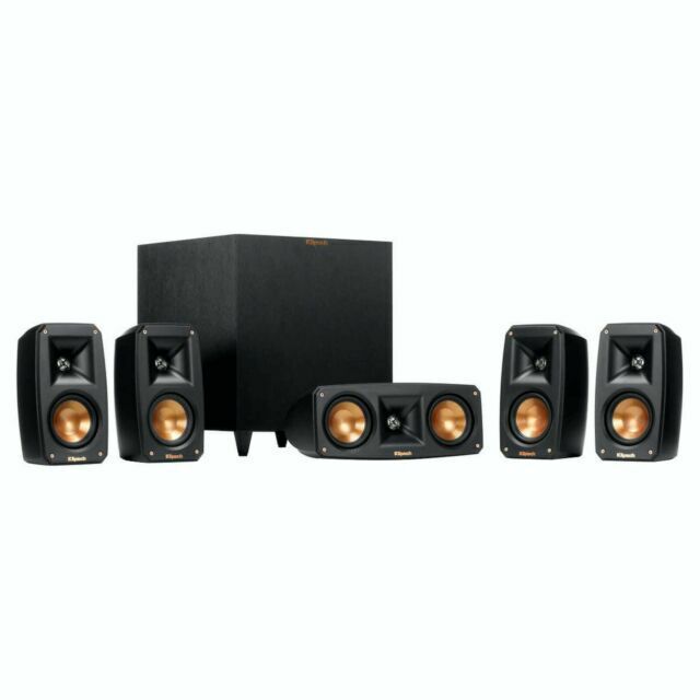 lekkage koud buiten gebruik Klipsch Reference Theater Pack 5.1 Surround System for sale online | eBay