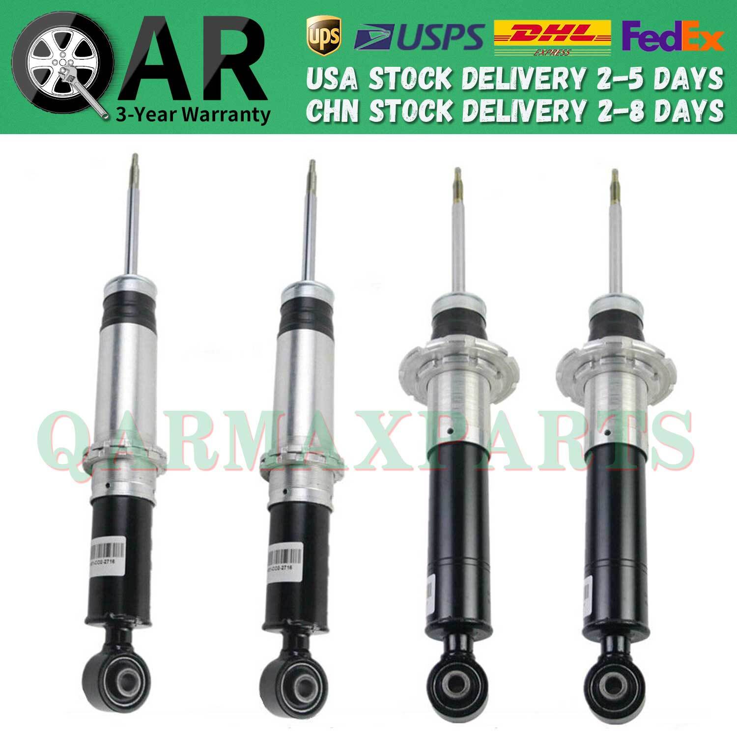 Full Set Front+Rear Shock Absorbers Magnetic For Ferrari 458Italia Spider 260057