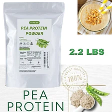 Organic Pea Protein Powder - Vegan -NON-GMO -HIGH PROTEIN - Pro Isolate 2.2lb