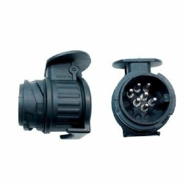 2 StüCk !! Adapter Von Fahrzeug 13 Polig Auf AnhäNger 7 Polig 12V AdapterstüCk-image